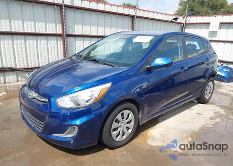 2016 Hyundai Accent Se из США, поврежденный, VIN KMHCT5AE7GU247932